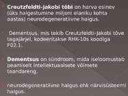 Creutzfeldti-Jakobi tõbi #2