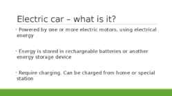 ELECTRIC CARS #2