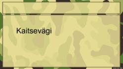 Kaitsevägi