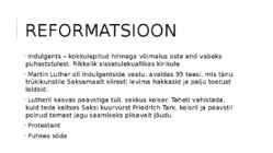 Reformatsioon ja Liivi sõda #4
