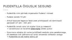 Apuleius versus Pudentilla #3