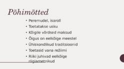 Parempoolsed parteid esimese maailmasõja eel ja järel #3