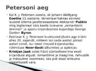 Kristjan Jaak Peterson- 1801-1822 #2