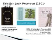 Kristjan Jaak Peterson- 1801-1822 #15