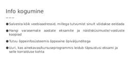 Eksamiteks valmistumine #5
