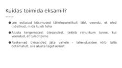 Eksamiteks valmistumine #10