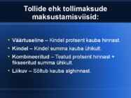 Tollid rahvamajandus #6