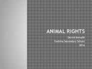 Animal rights