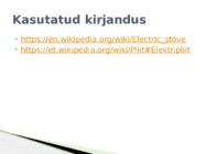 Elektripliit #7