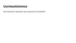 Uurimistöö bioloogia hürdofoobsus hüdrofiilsus #3