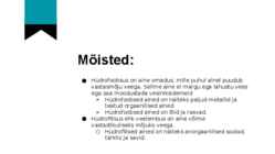 Uurimistöö bioloogia hürdofoobsus hüdrofiilsus #6