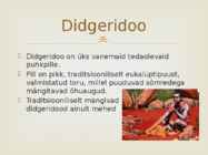 Austraalia aborigeenide muusikainstrumendid #5