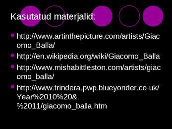 Futurist Giacomo Balla #17