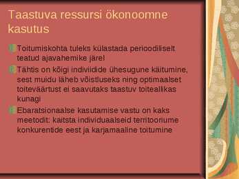 Grupieluviis ja territoriaalsus #12
