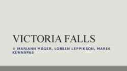 Victoria falls