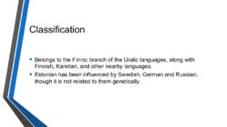 Estonian language #3