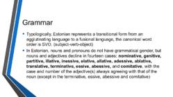Estonian language #5