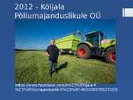 Saaremaa aasta ettevõted 2009 - 2016 #5