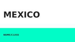 MEXICO-Esitlus