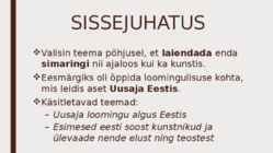 Eesti Uusaja Kunst #2