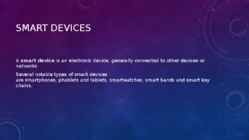 Smart devices #2