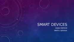 Smart devices