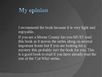 The Cat Who Knew Shakespeare #10