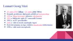 Presidentalism-poolpresidentalism ja Eesti Vabariigi presidenid #6