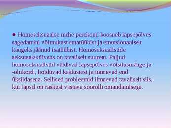 Homoseksuaalsus #7