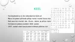 Mansi Keel #3
