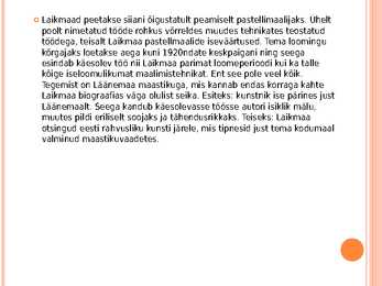 Ants Laikmaa #6