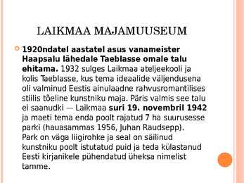 Ants Laikmaa #7