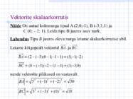 Vektorid #14