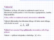 Vektorid #3
