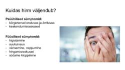 Kuidas hirmuga toime tulla #3