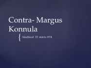 Contra- Margus Konnula