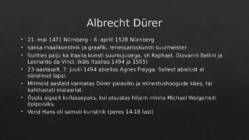 Albrecht Dürer #2