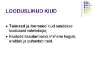 Tekstiilmaterjalid #4