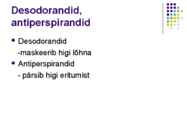 Kosmeetikakaubad #33