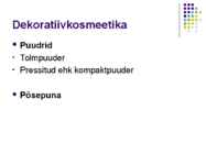 Kosmeetikakaubad #38