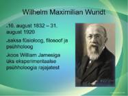 Wilhelm Wundt - esitlus #2