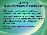 Wilhelm Wundt - esitlus #7