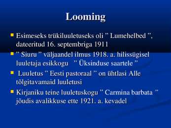 August Alle esitlus #5