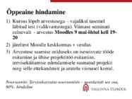 1 Tervisekäitumine II loeng 2017 Moodle #2