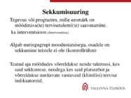 1 Tervisekäitumine II loeng 2017 Moodle #17