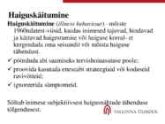 1 Tervisekäitumine II loeng 2017 Moodle #35