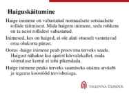 1 Tervisekäitumine II loeng 2017 Moodle #37