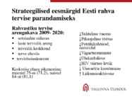 1 Tervisekäitumine II loeng 2017 Moodle #49