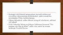 Novelli-hümni ja draama esitlus #6