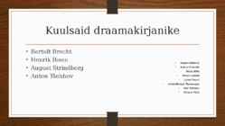 Novelli-hümni ja draama esitlus #8
